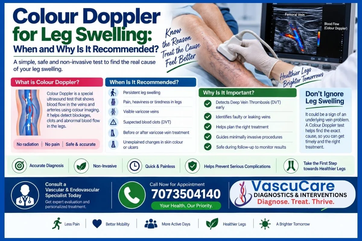 Colour Doppler for Leg Swelling When and Why Is It Recommended