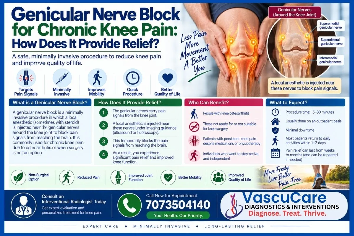 Genicular Nerve Block for Chronic Knee Pain How Does It Provide Relief