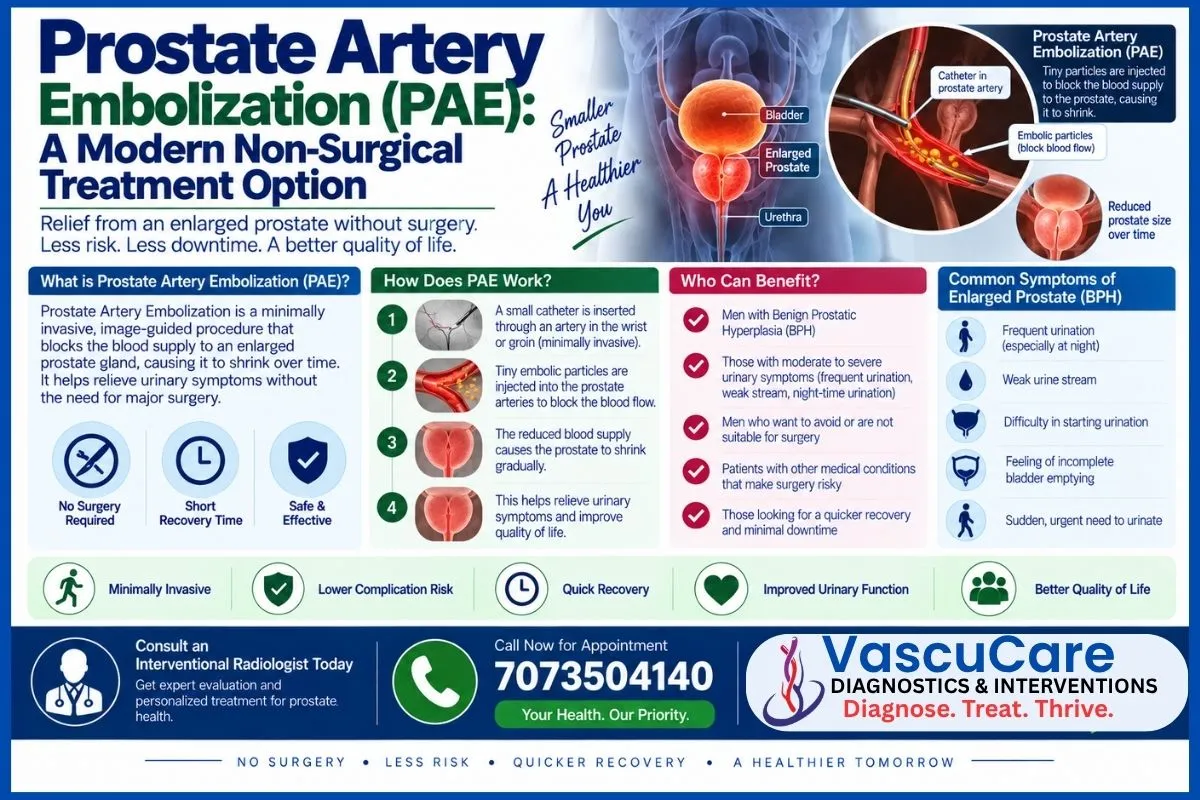 Prostate Artery Embolization A Modern Non-Surgical Treatment Option