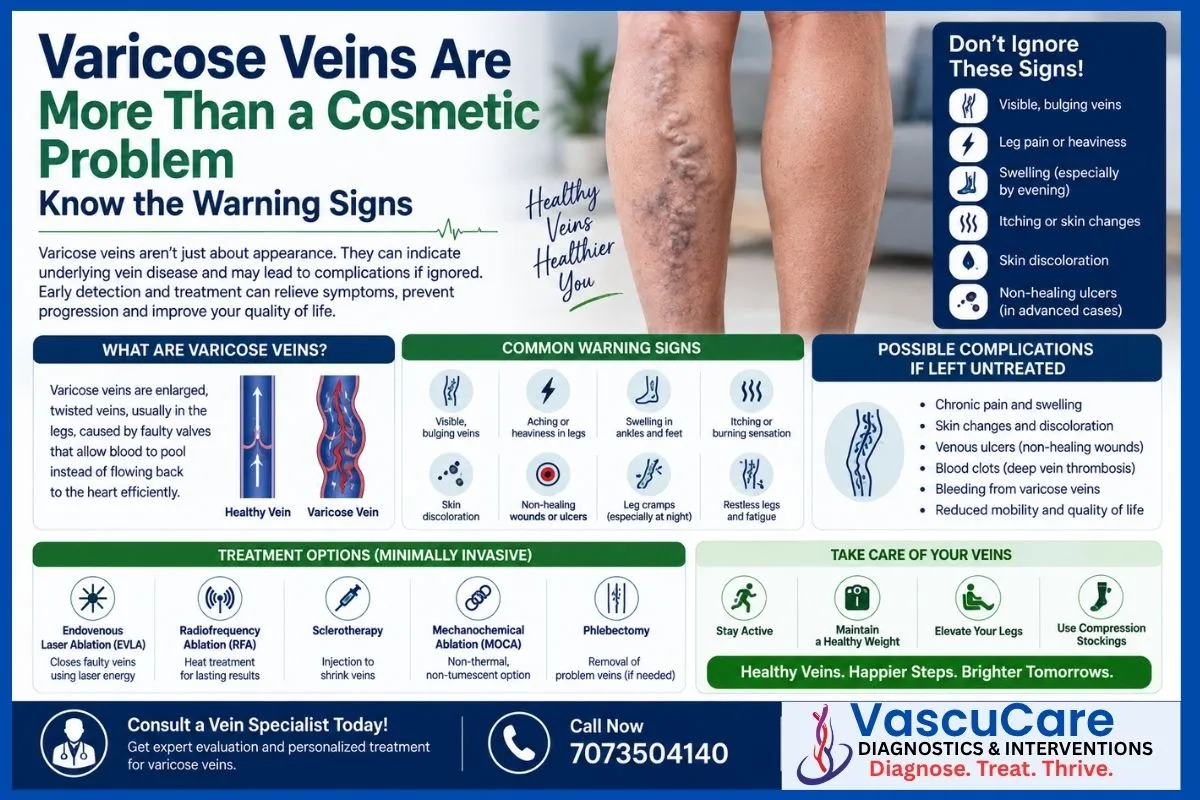 Varicose Veins Are More Than a Cosmetic Problem Know the Warning Signs